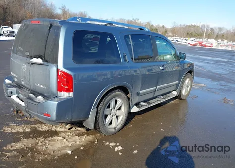 2012 Nissan Armada Platinum из США, поврежденный, VIN 5N1AA0NE7CN618943